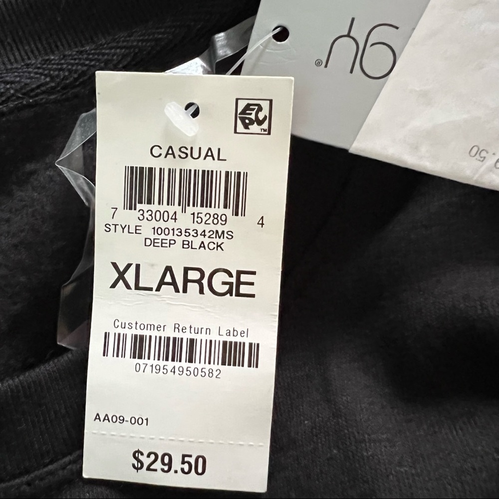 Id Ideology Women's Fleece Black Sweatshirt, Created for Macy's XL - Picture 9 of 10